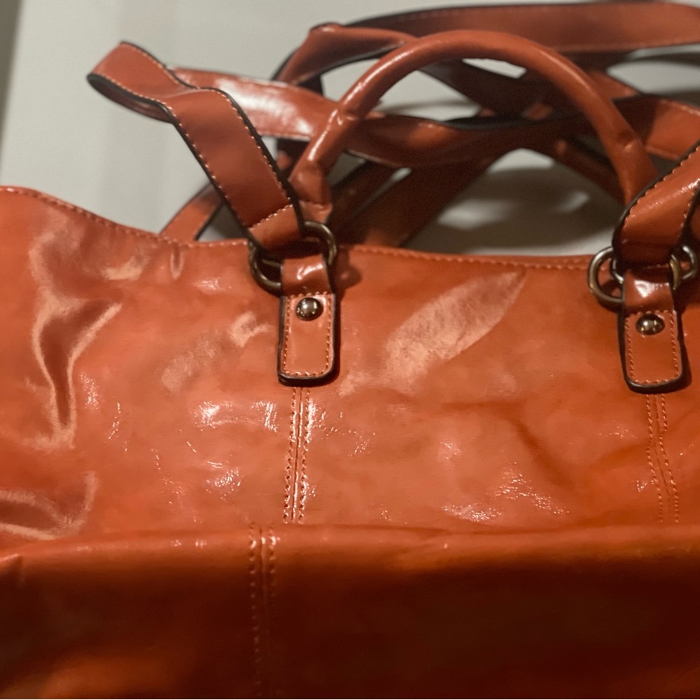 Brand new brown leather purse